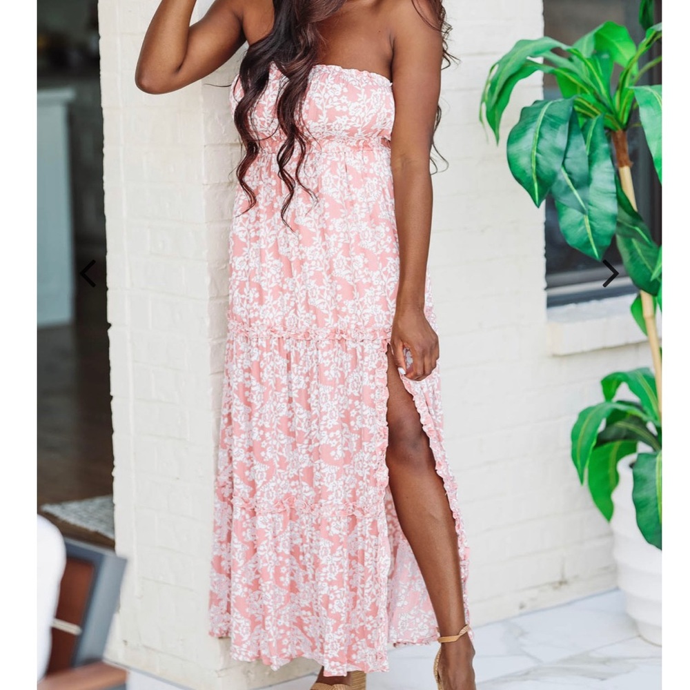 Light Pink Maxi Dress